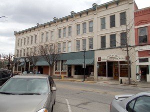 Goodrich Block (SE Corner of Main and College Streets)