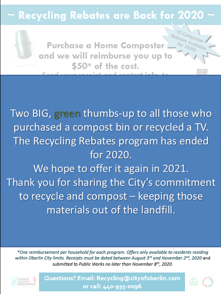 Tax Rebate For Recycling